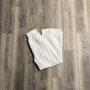 Z Supply White Gauze Full Length Pants
